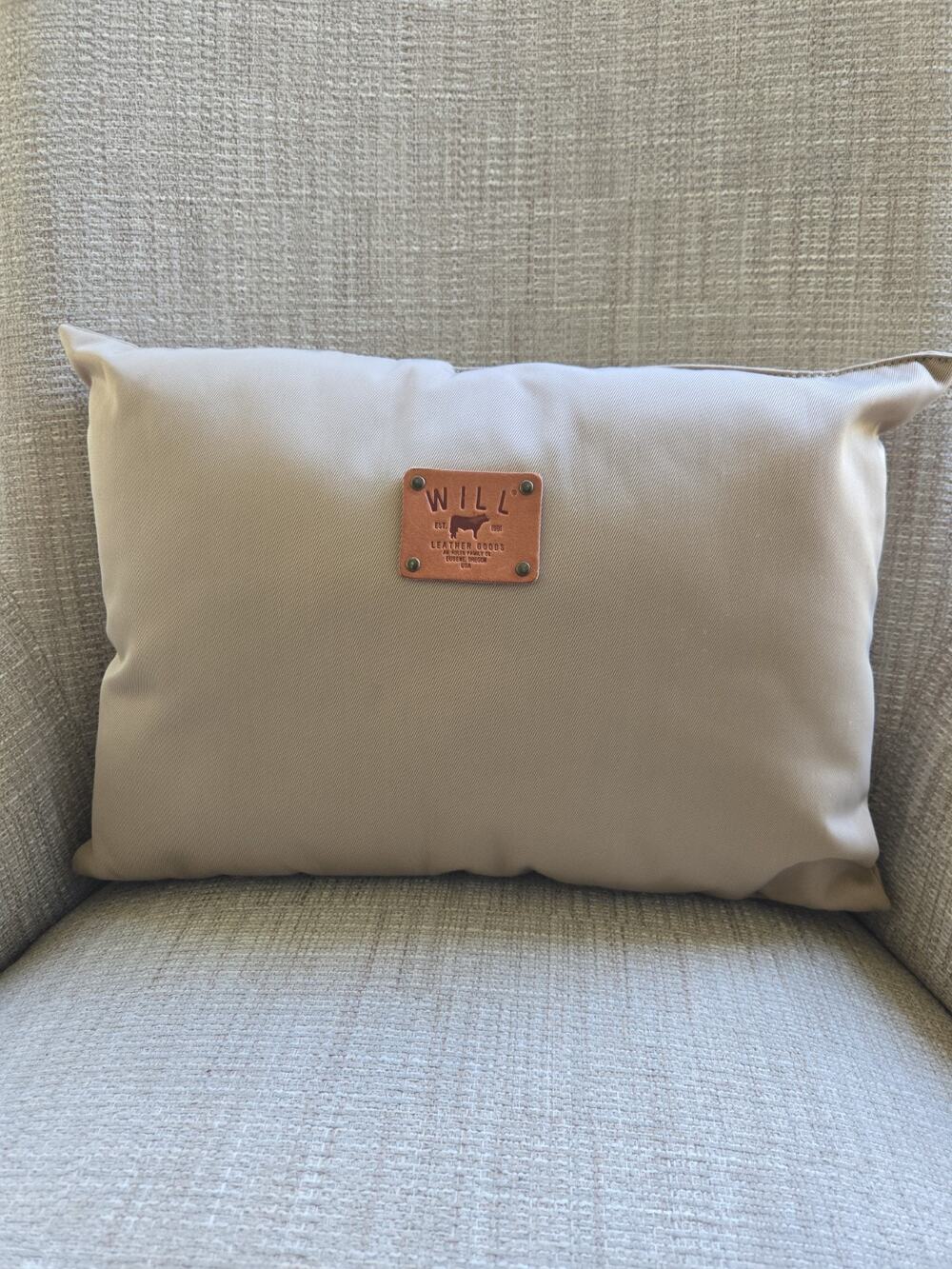 WILL Leather Goods Small Home Decor Pillow Canvas Luxury Design